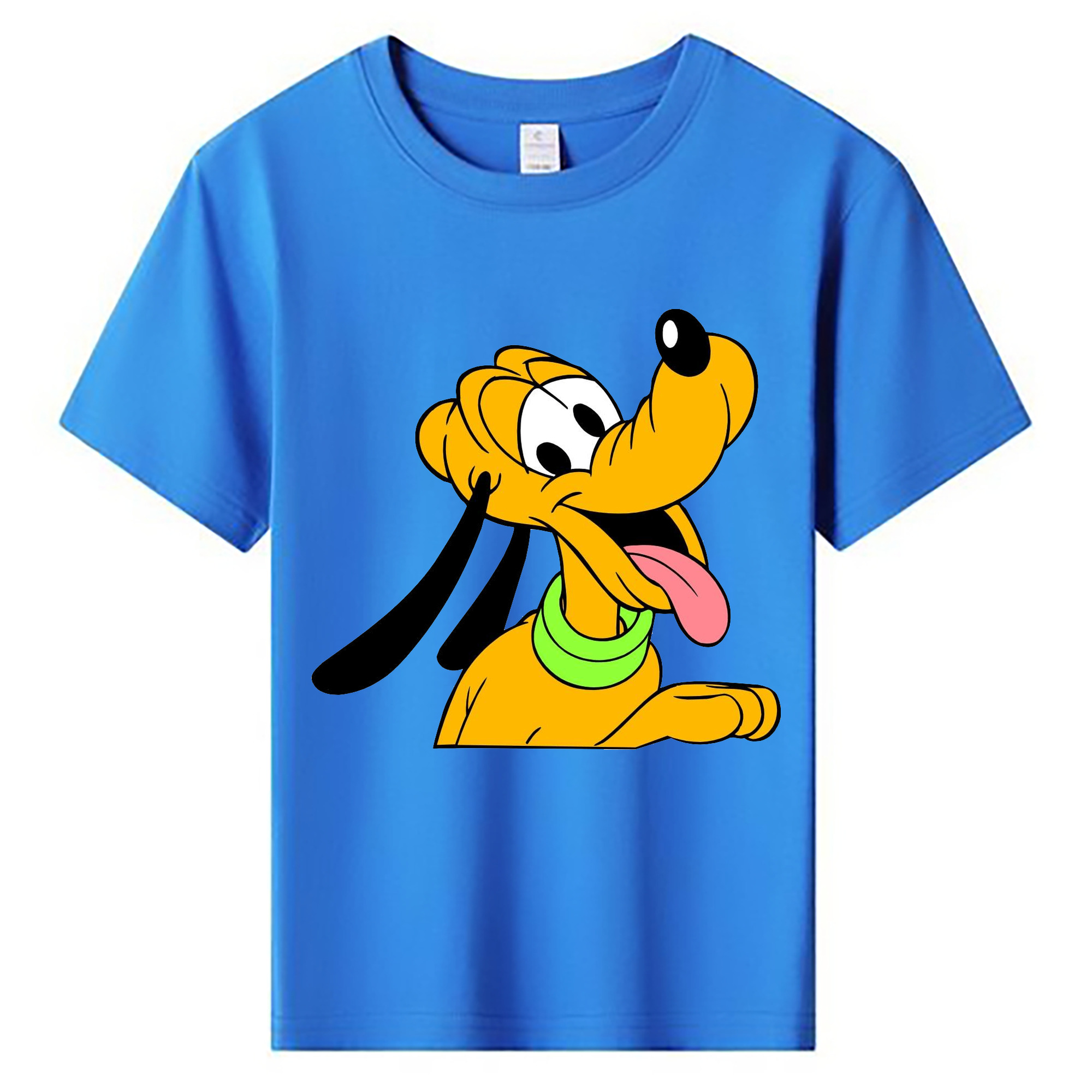 ミッキーマウス Mickey Mouse 綿100％キッズTシャツ（フロントプリント）